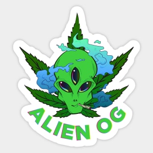 Alien OG (Green) Sticker